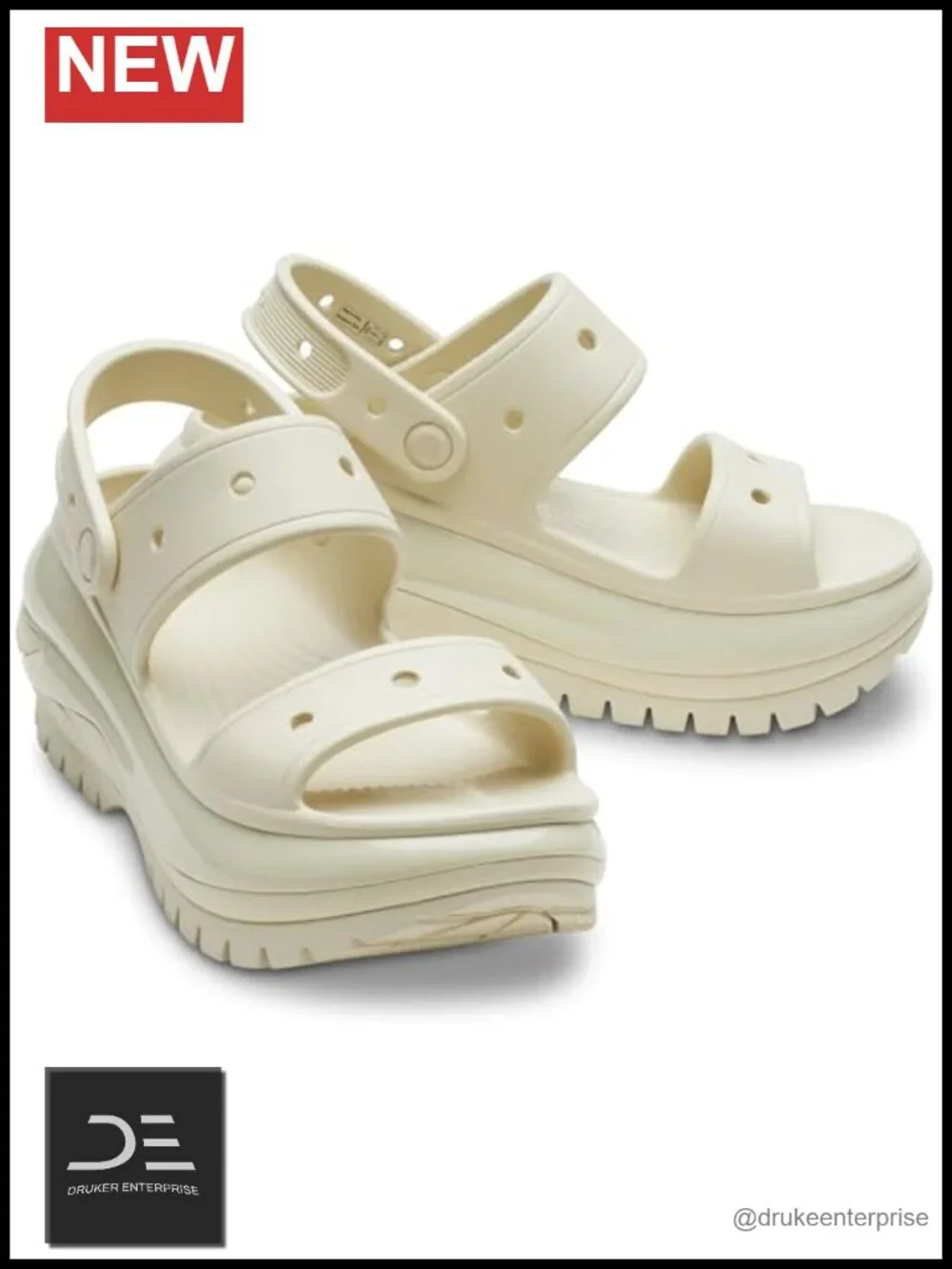Platform Wedges Sandals Slingback Slides Lightweight Rubber